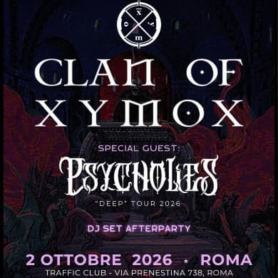 Clan of Xymox portano la darkwave al Traffic Club con Psycho Lies e Syberia