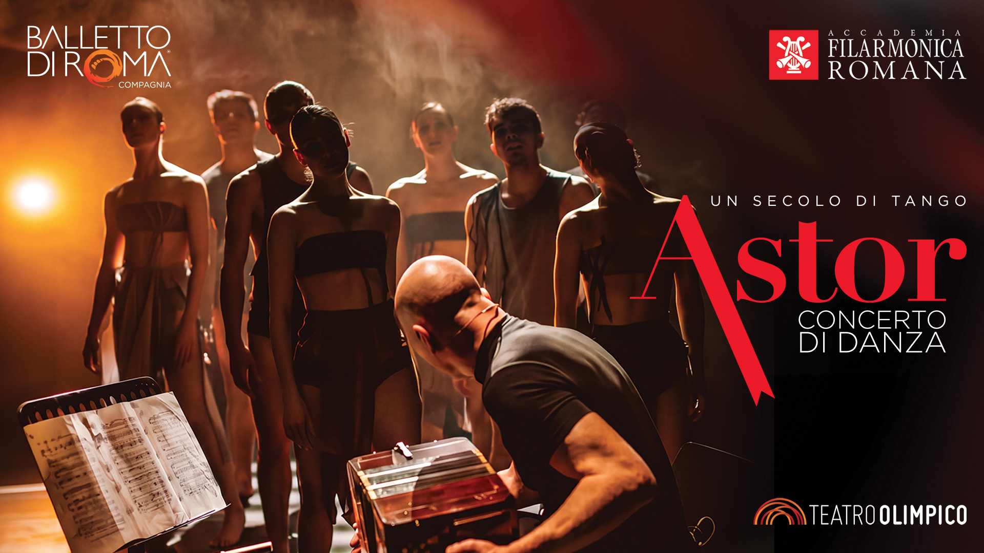 Immagine ufficiale di Astor Un secolo di tango del Balletto di Roma