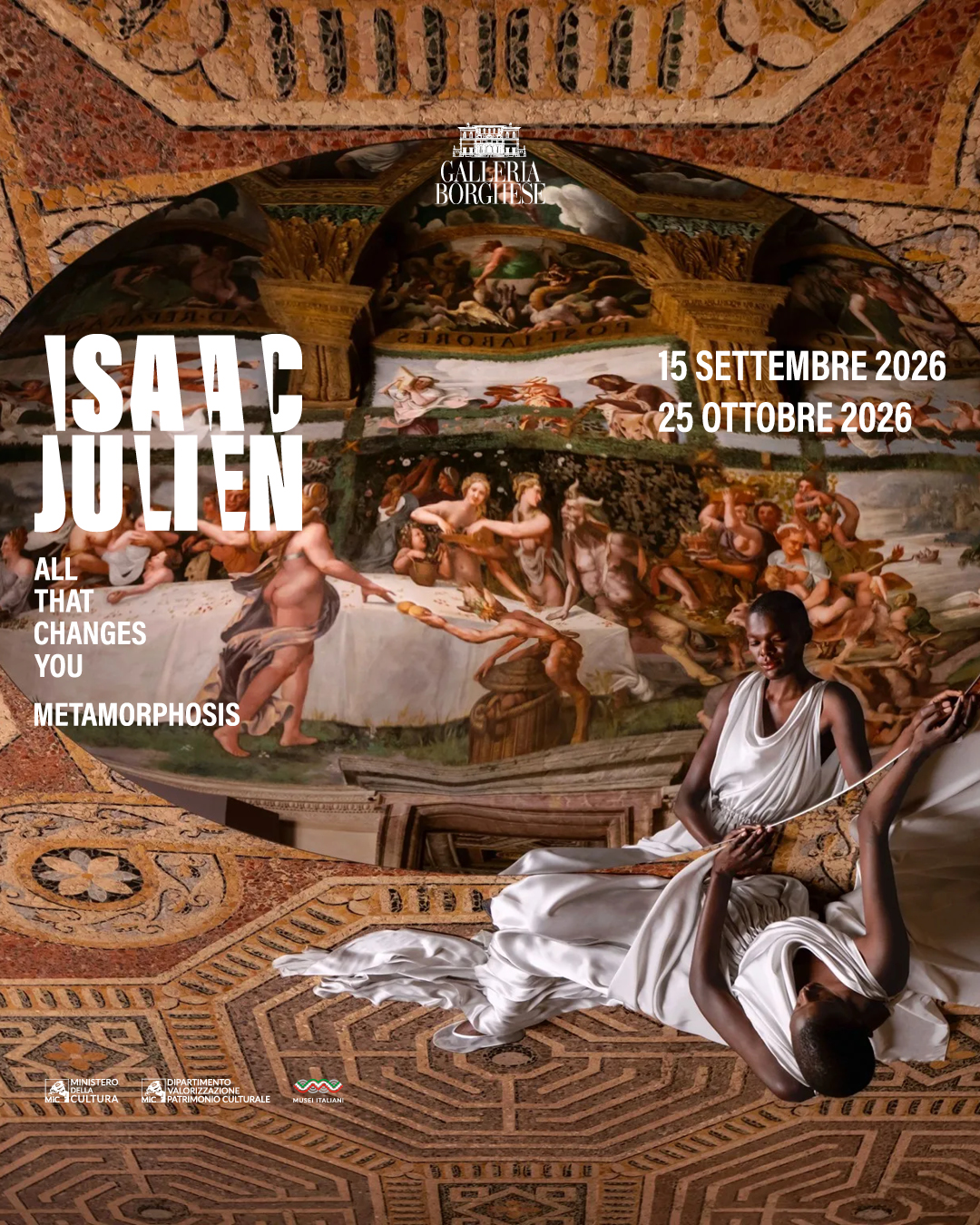 Isaac Julien All That Changes You Metamorphosis alla Galleria Borghese