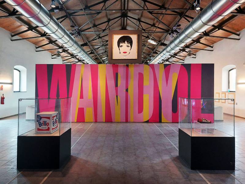 Andy Warhol alla Vaccheria di Roma