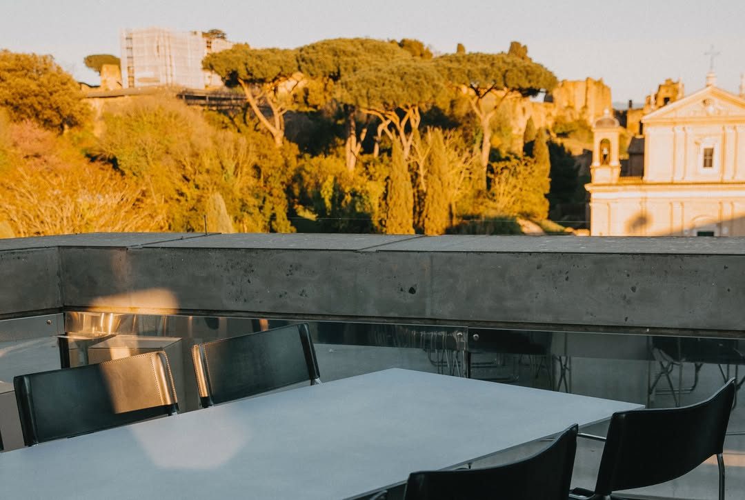 Terrazza di Retrobottega Off Menu a Roma per il vinyl set di Philippa Godsalve