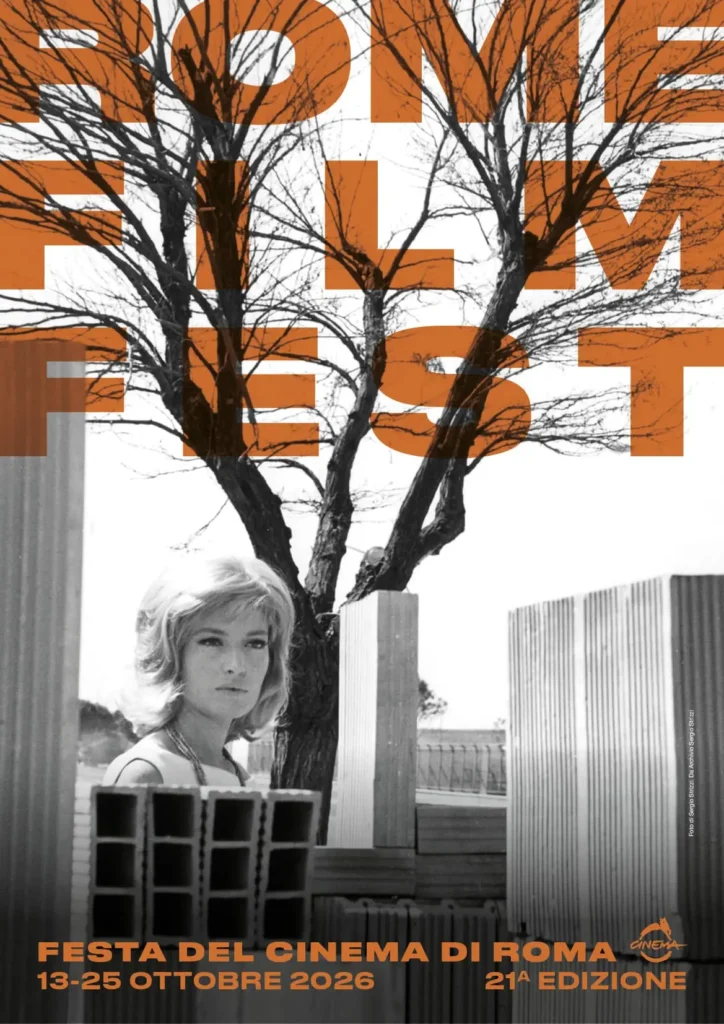Immagine ufficiale della Festa del Cinema di Roma 2026 con Monica Vitti